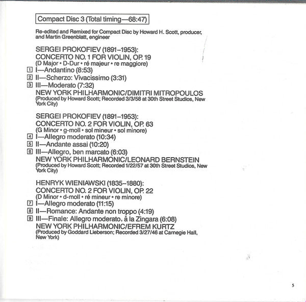 The Early Concerto Recordings, Vol. 2 (3xCD) | Near Mint (NM) Near Mint (NM) Get Cheap Vinyl