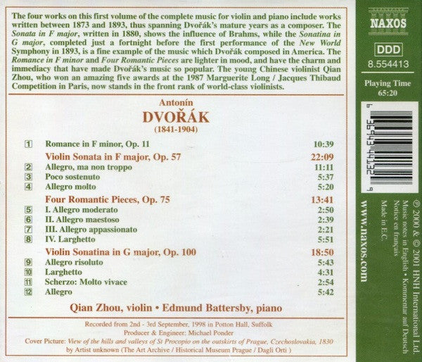 Music For Violin And Piano, Volume 1: Violin Sonata, Op. 57 • Violin Sonatina, Op. 100 (CD) | Near Mint (NM) Near Mint (NM) Get Cheap Vinyl