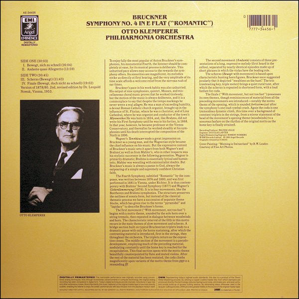 Symphony No. 4 In E Flat ("Romantic") | Near Mint (NM) Near Mint (NM) Get Cheap Vinyl