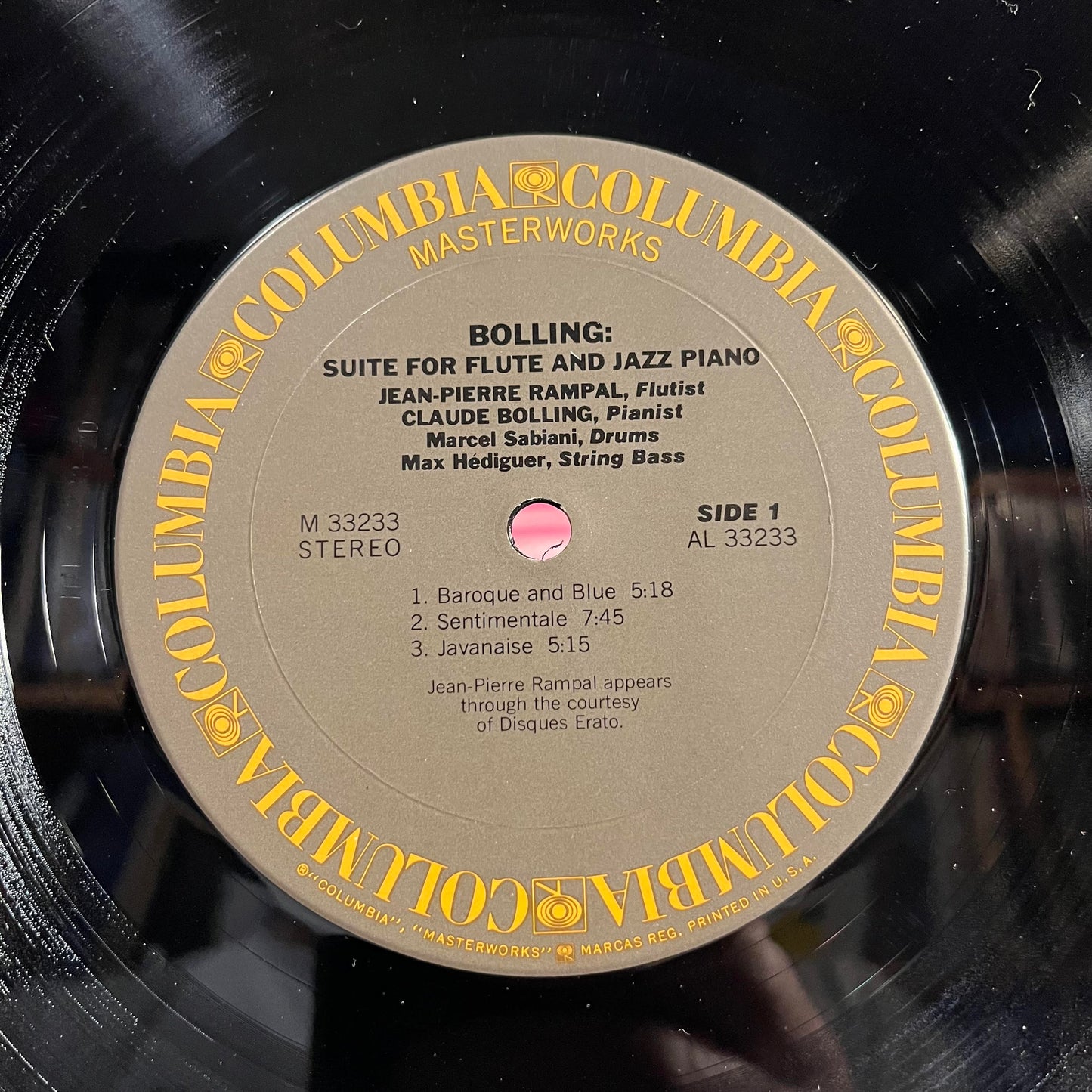 Suite For Flute And Jazz Piano *TERRE HAUTE* | Near Mint (NM) Very Good Plus (VG+) Get Cheap Vinyl