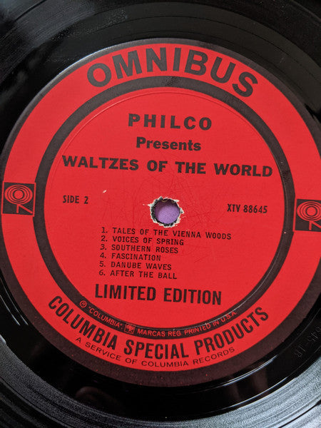 Philco Presents Waltzes of the World | Near Mint (NM) Generic Get Cheap Vinyl