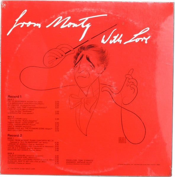 From Monty, With Love | Near Mint (NM) Excellent (EX) Get Cheap Vinyl