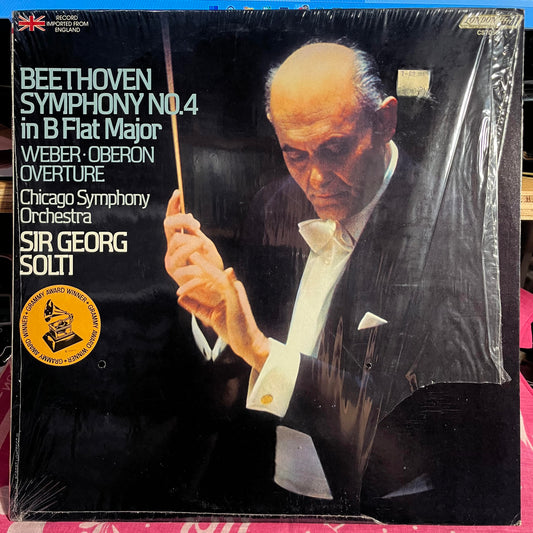Symphony No. 4 In B Flat Major · Oberon Overture *SHRINK* | Near Mint (NM) Near Mint (NM) Get Cheap Vinyl