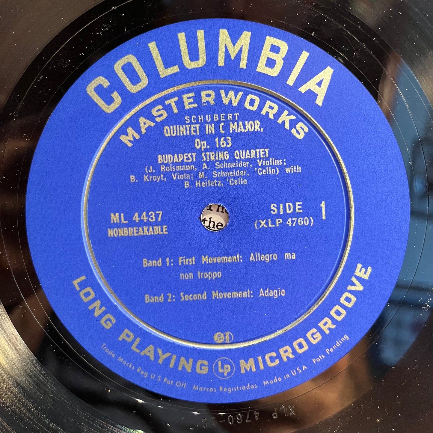 Quintet In C Major, Op. 163 | Near Mint (NM) Near Mint (NM) Get Cheap Vinyl