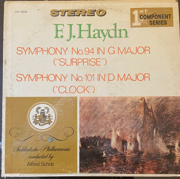 Symphony No. 94 In G Major (Surprise) / Symphony No. 101 In D Major (Clock) | Near Mint (NM) Excellent (EX) Get Cheap Vinyl