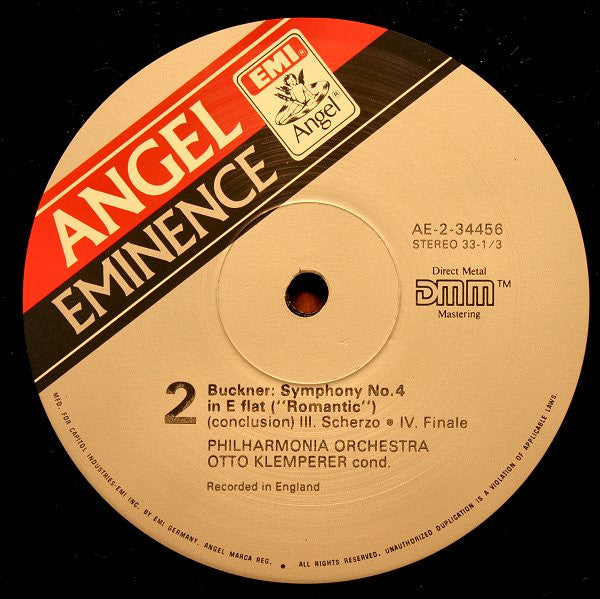 Symphony No. 4 In E Flat ("Romantic") | Near Mint (NM) Near Mint (NM) Get Cheap Vinyl