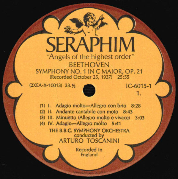 Beethoven: Symphonies Nos. 1, 4 & 6 ("Pastorale") *BOX* | Near Mint (NM) Excellent (EX) Get Cheap Vinyl