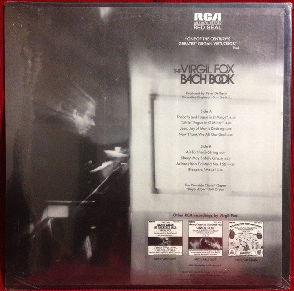 The Virgil Fox Bach Book | Near Mint (NM) Near Mint (NM) Get Cheap Vinyl