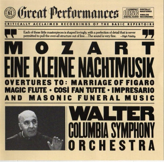 Eine Kleine Nachtmusik *CD* | Near Mint (NM) Near Mint (NM) Get Cheap Vinyl