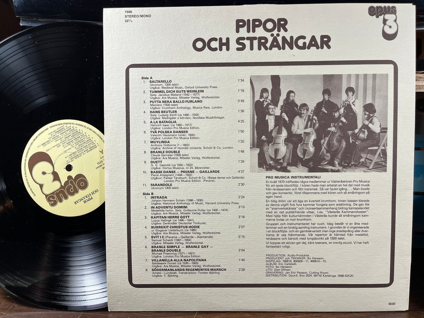 Pipor Och Strängar (VINYL) | Near Mint (NM) Near Mint (NM) Get Cheap Vinyl