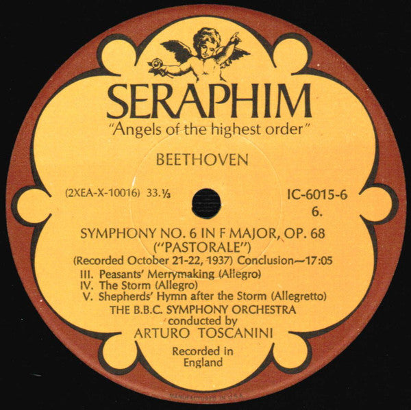 Beethoven: Symphonies Nos. 1, 4 & 6 ("Pastorale") *BOX* | Near Mint (NM) Excellent (EX) Get Cheap Vinyl