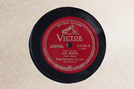 Ave Maria / Elegie *78 RPM* | Very Good Plus (VG+) Generic Get Cheap Vinyl