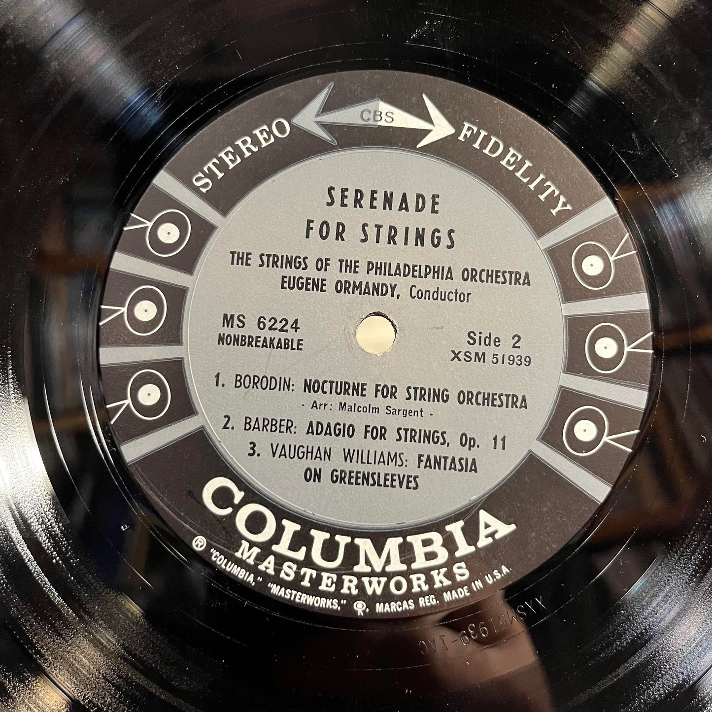 Serenade For Strings *STEREO* | Very Good Plus (VG+) Very Good (VG) Get Cheap Vinyl