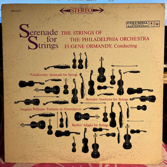Serenade For Strings *STEREO* | Very Good Plus (VG+) Very Good (VG) Get Cheap Vinyl