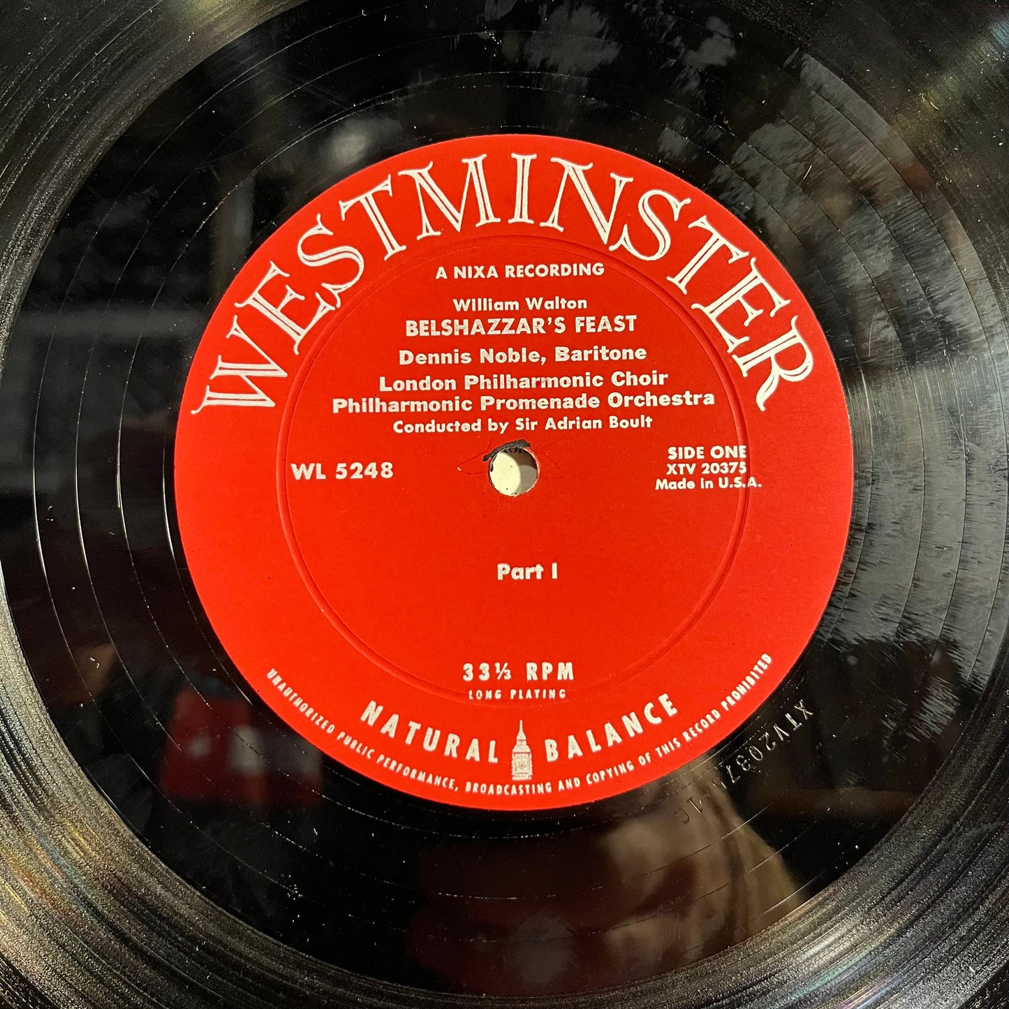 Belshazzar's Feast | Very Good Plus (VG+) Very Good Plus (VG+) Get Cheap Vinyl