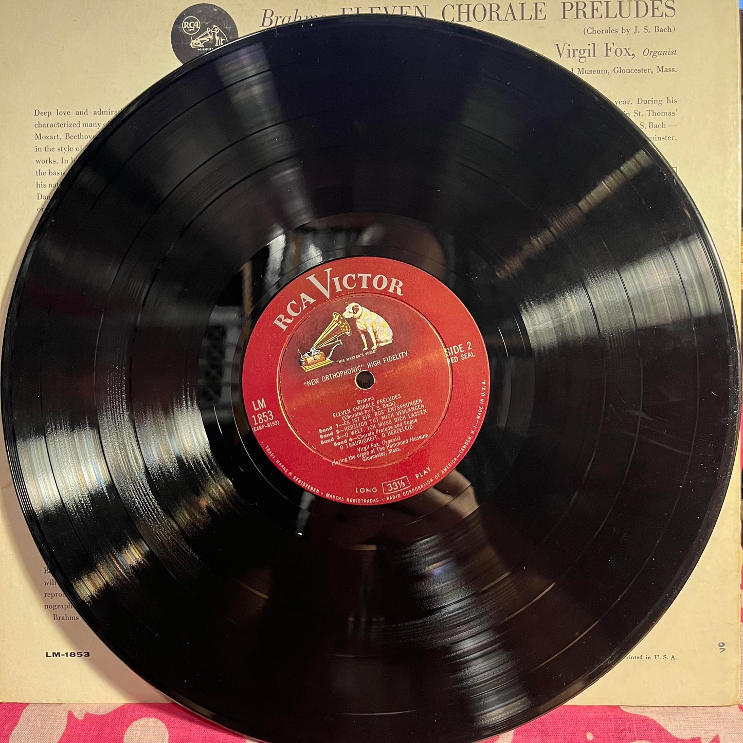 Eleven Chorale Preludes (Complete) | Very Good Plus (VG+) Very Good Plus (VG+) Get Cheap Vinyl