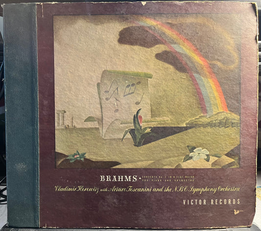 Concerto No. 2, In B Flat Major For Piano And Orchestra, Op. 83 *6X12" SHELLAC* | Very Good Plus (VG+) Very Good (VG) Get Cheap Vinyl