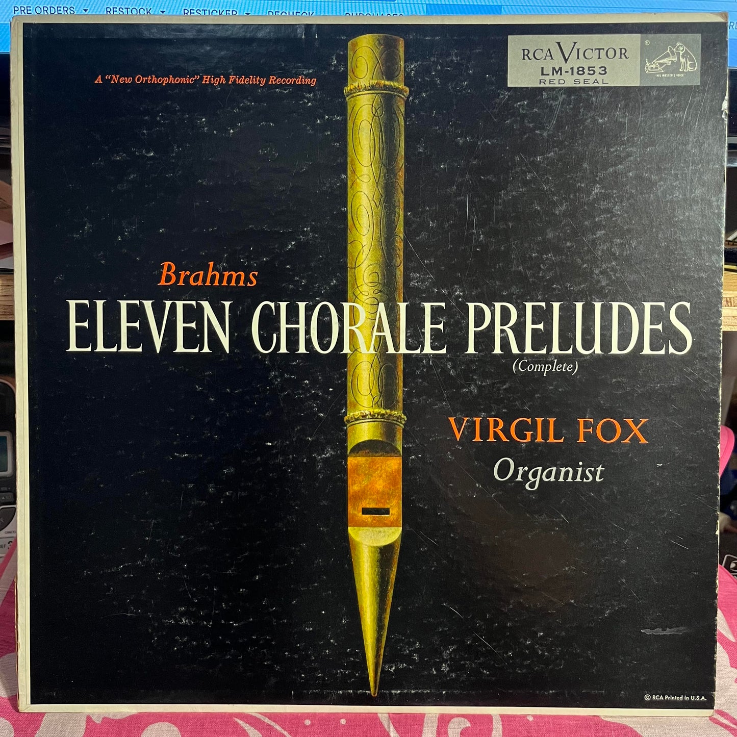 Eleven Chorale Preludes (Complete) | Very Good Plus (VG+) Very Good Plus (VG+) Get Cheap Vinyl
