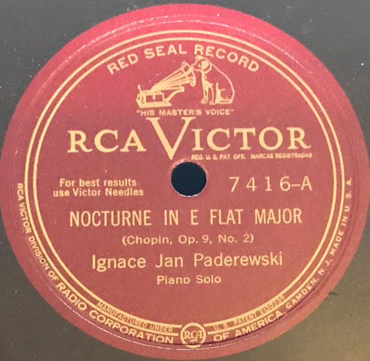 Nocturne In E Flat Major / Mazurka In C Sharp Minor *78 RPM* | Very Good Plus (VG+) Generic Get Cheap Vinyl