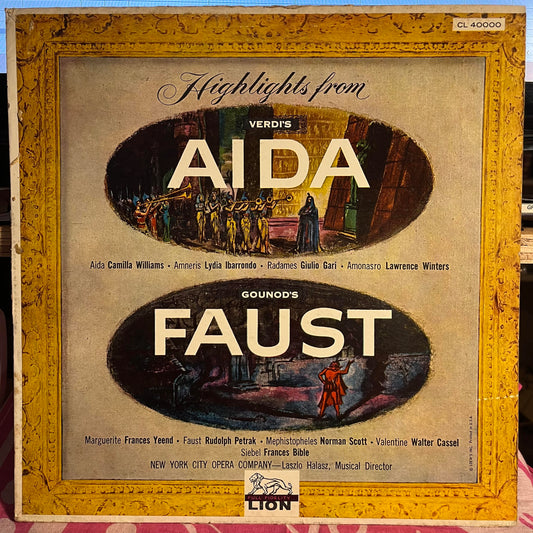 Aida / Faust | Very Good (VG) Very Good (VG) Get Cheap Vinyl