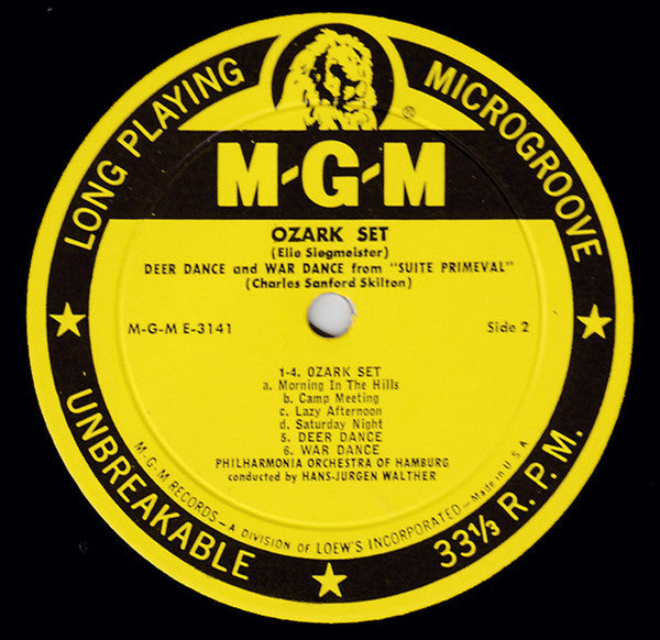 Symphony No. 1 - The Nordic / Ozark Set | Very Good (VG) Very Good Plus (VG+) Get Cheap Vinyl