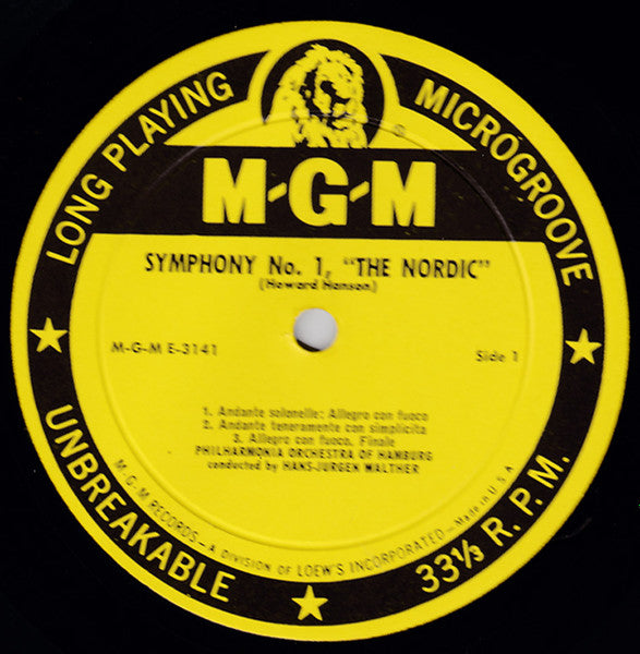 Symphony No. 1 - The Nordic / Ozark Set | Very Good (VG) Very Good Plus (VG+) Get Cheap Vinyl