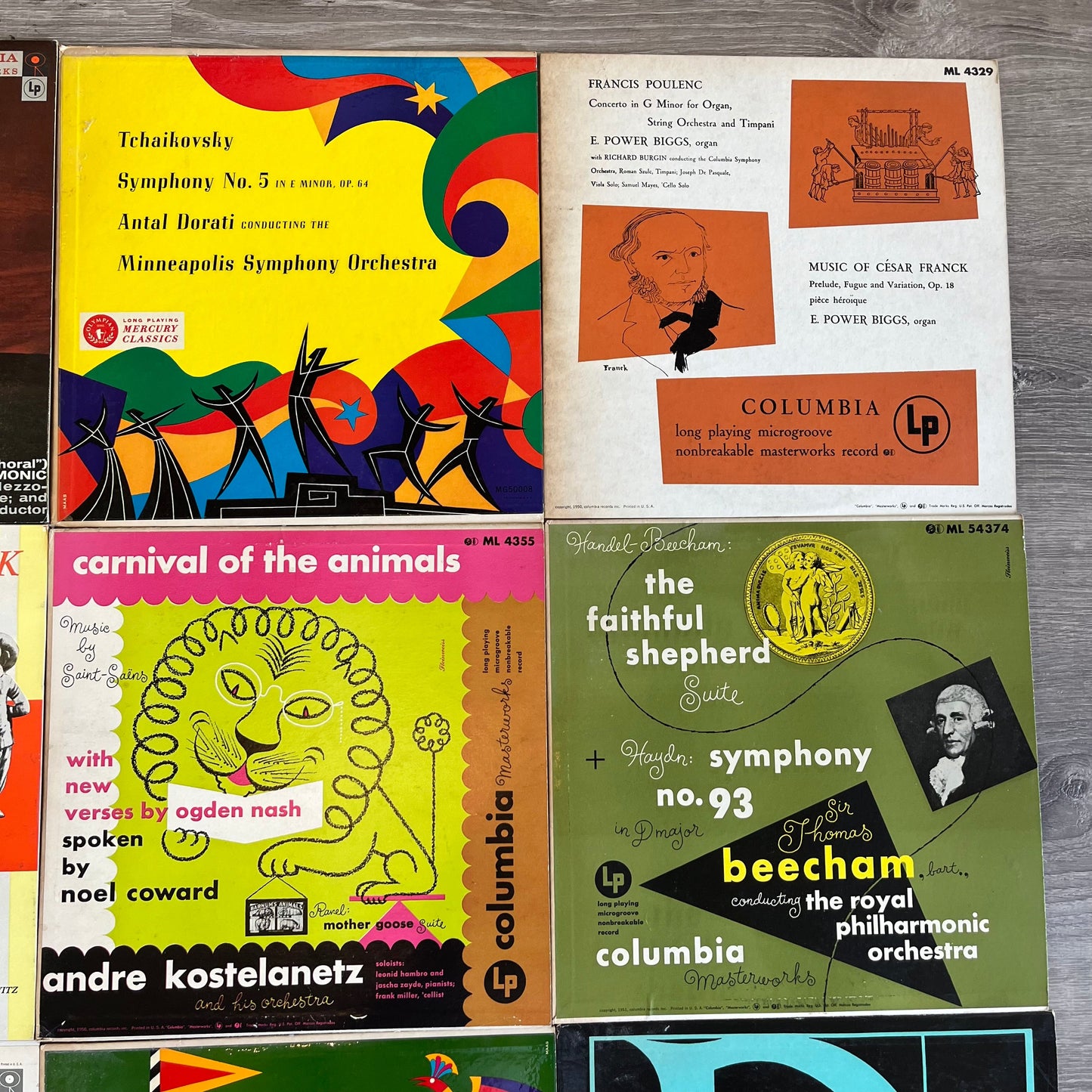 9 Classical LPs LOT 001 | Excellent (EX) Excellent (EX) Get Cheap Vinyl