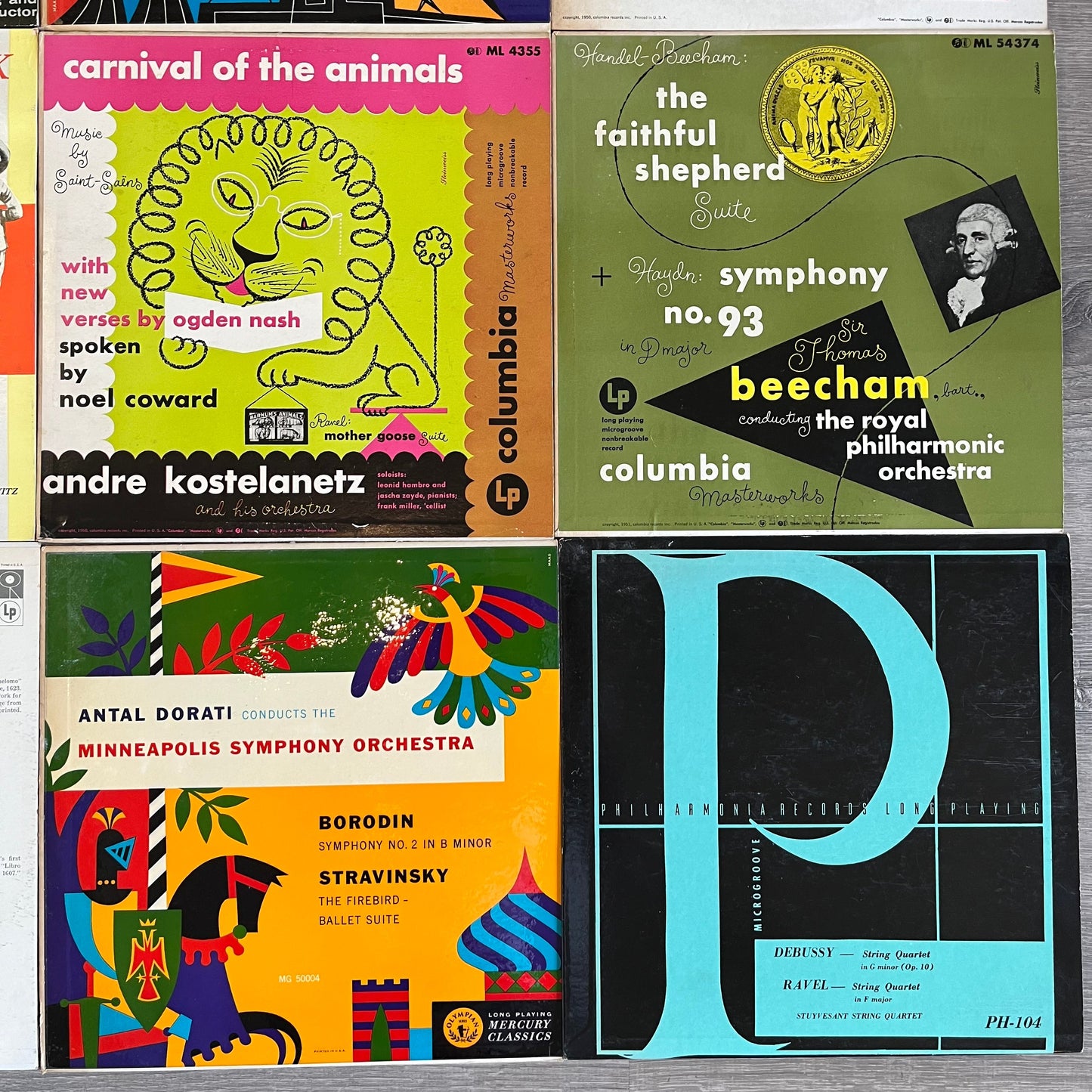 9 Classical LPs LOT 001 | Excellent (EX) Excellent (EX) Get Cheap Vinyl