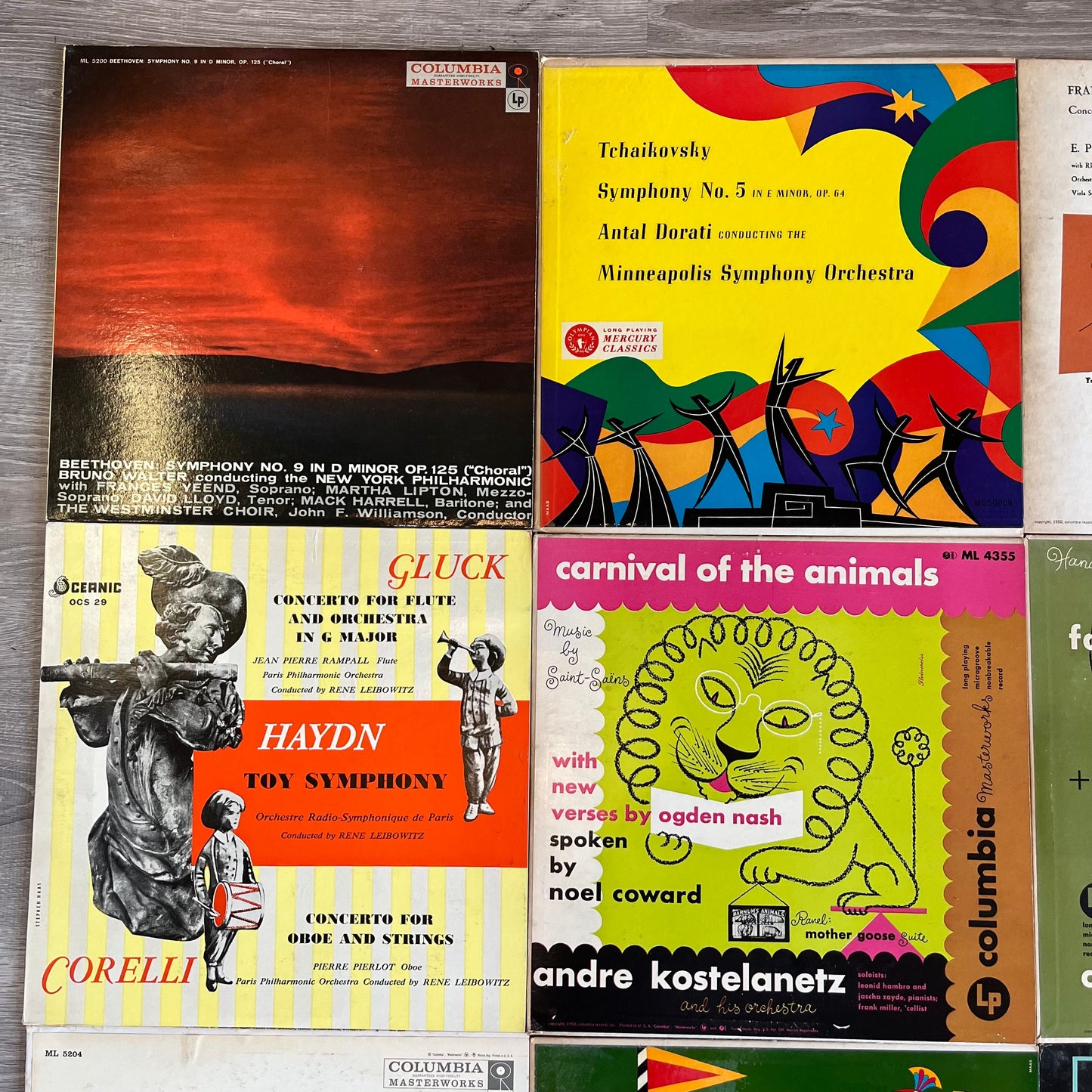 9 Classical LPs LOT 001 | Excellent (EX) Excellent (EX) Get Cheap Vinyl