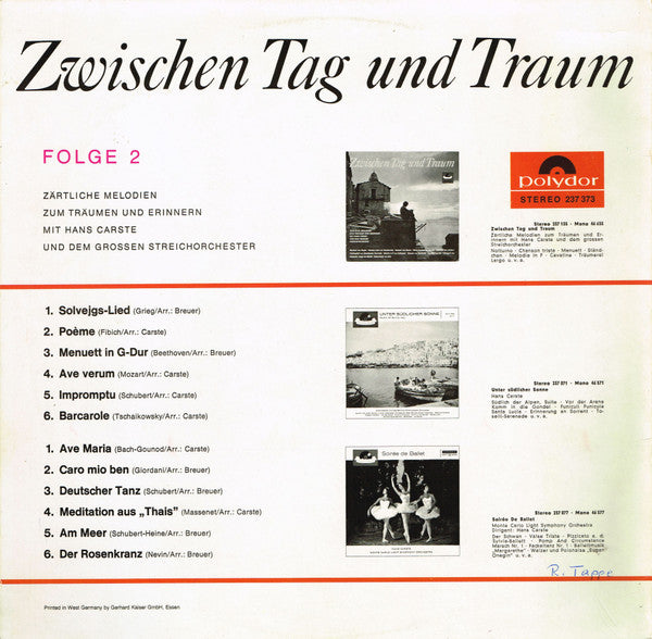 Zwischen Tag Und Traum, Folge 2 | Mint (M) Mint (M) Get Cheap Vinyl