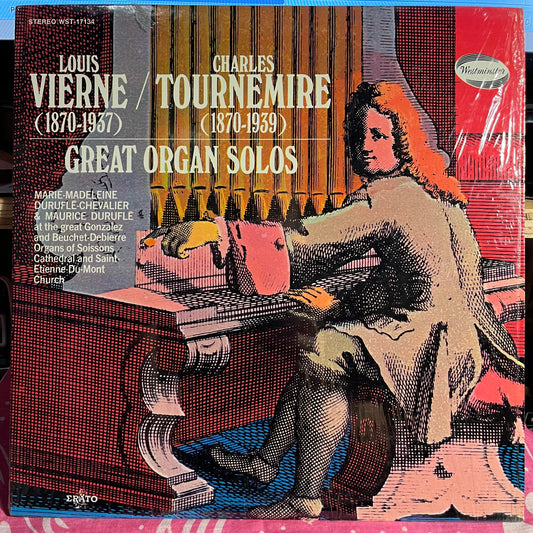 Louis Vierne / Charles Tournemire Great Organ Solos *SHRINK* | Near Mint (NM) Near Mint (NM) Get Cheap Vinyl