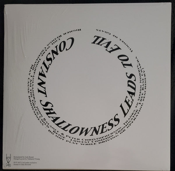 Constant Shallowness Leads To Evil | Mint (M) Mint (M) Get Cheap Vinyl