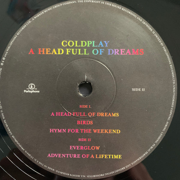 A Head Full Of Dreams | Very Good Plus (VG+) Near Mint (NM) Get Cheap Vinyl