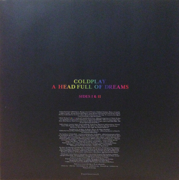 A Head Full Of Dreams | Very Good Plus (VG+) Near Mint (NM) Get Cheap Vinyl