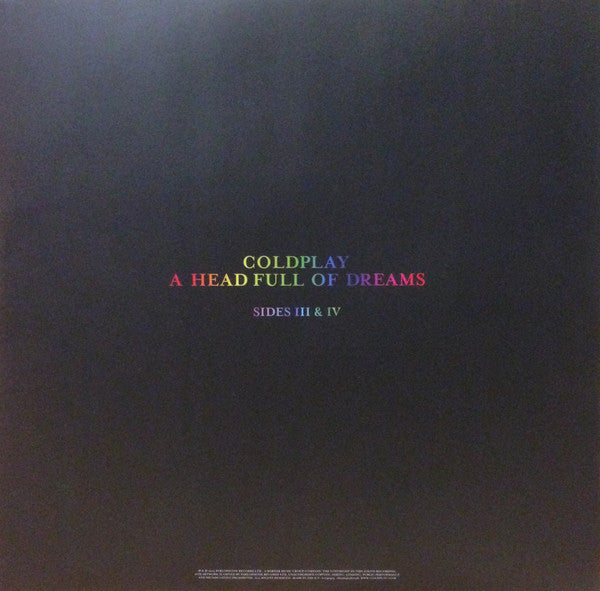 A Head Full Of Dreams | Very Good Plus (VG+) Near Mint (NM) Get Cheap Vinyl
