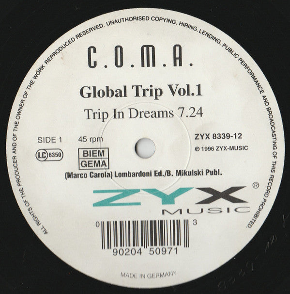 Global Trip Vol. 1 | Very Good Plus (VG+) Generic Get Cheap Vinyl