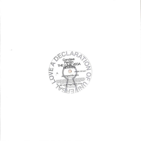 Perdón (The Louie Vega Remixes) | Mint (M) Generic Get Cheap Vinyl