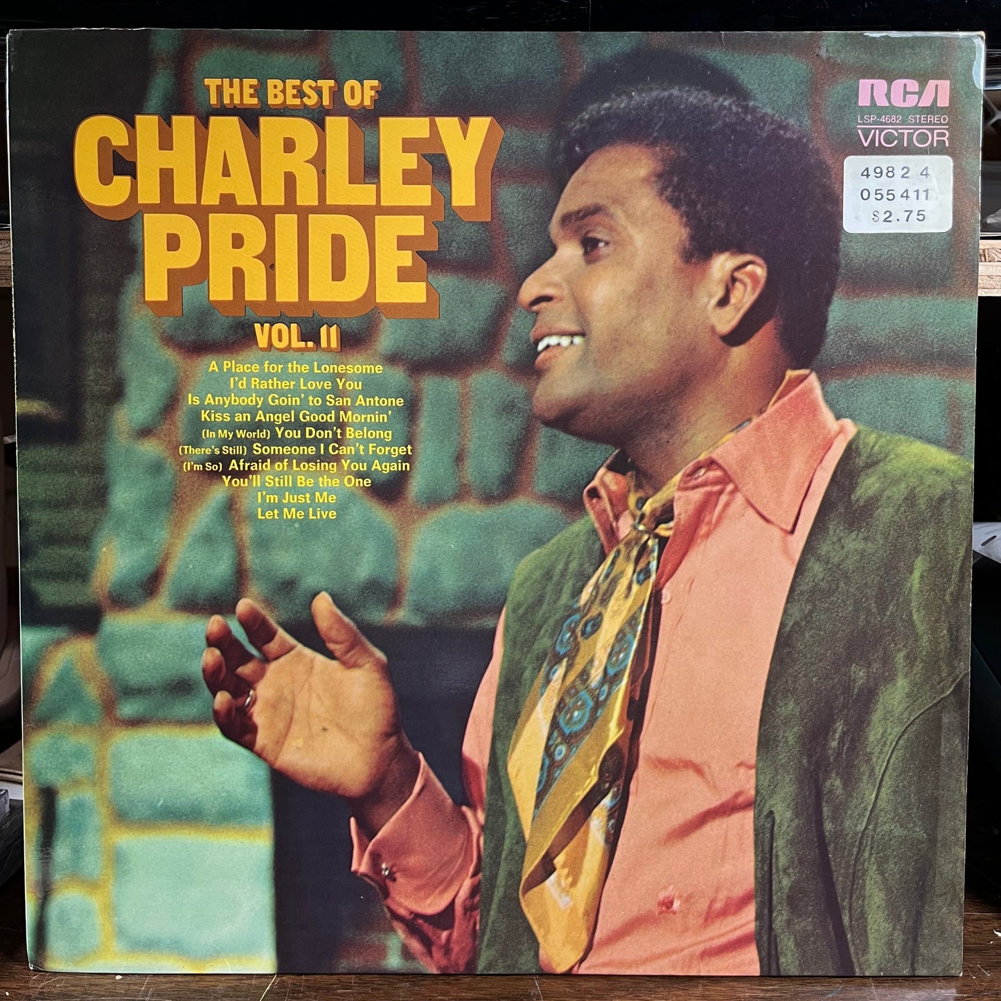 The Best Of Charley Pride Vol. II (GERMAN VINYL) | Near Mint- (NM-) Near Mint (NM or M-) Get Cheap Vinyl