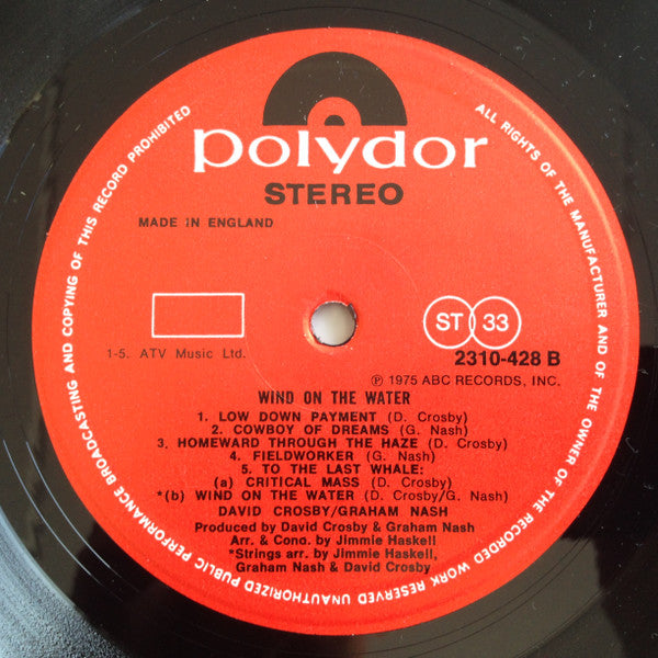Wind On The Water | Near Mint (NM) Near Mint (NM) Get Cheap Vinyl