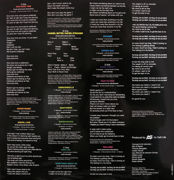 Daft Punk Discovery ADA (6) 2xLP, Album, RE, Gat Mint (M) Mint (M) Get Cheap Vinyl