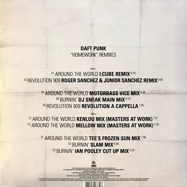 "Homework" Remixes | Mint (M) Mint (M) Get Cheap Vinyl