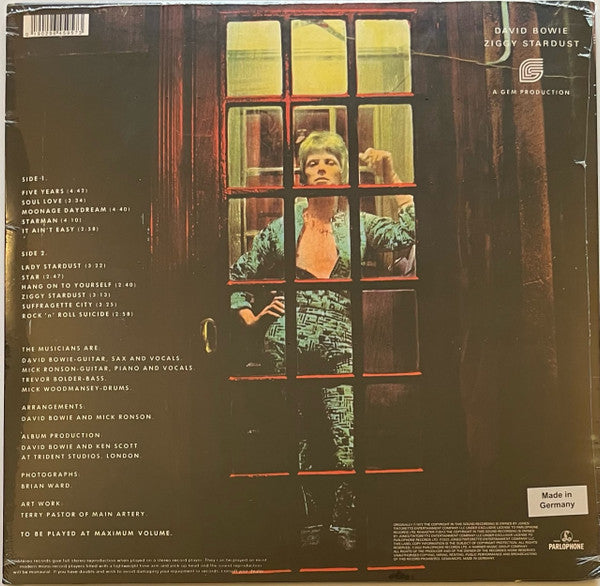 The Rise And Fall Of Ziggy Stardust And The Spiders From Mars | Mint (M) Mint (M) Get Cheap Vinyl