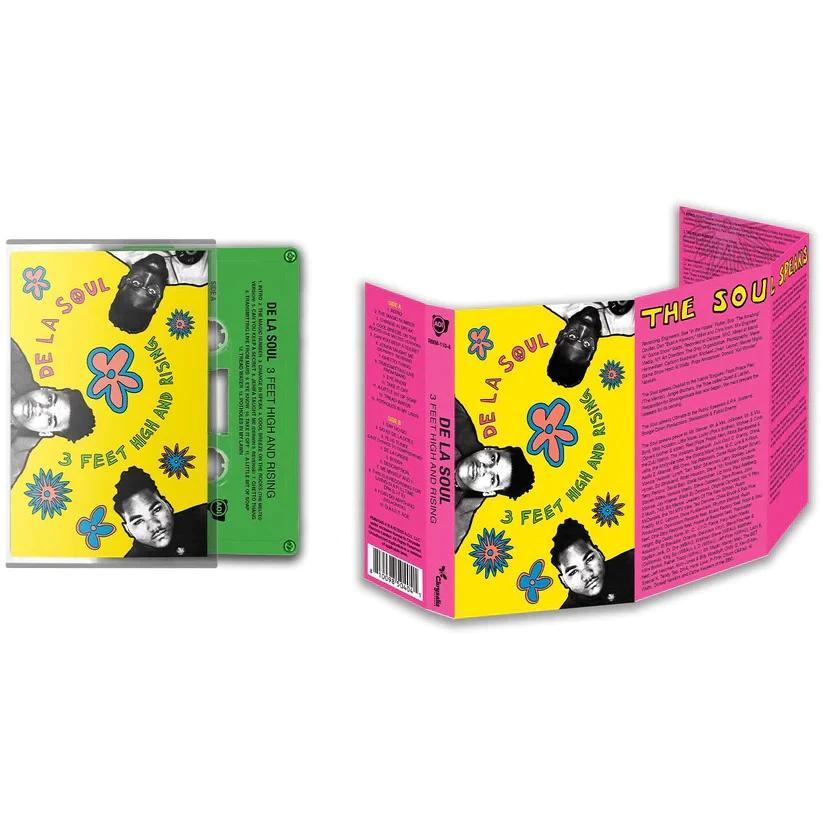 3 Feet High And Rising - Green [Explicit Content] (Cassette) | Get Cheap Vinyl