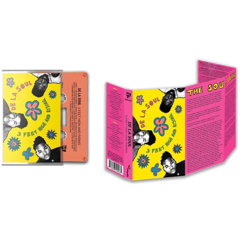 3 Feet High And Rising - Orange [Explicit Content] (Cassette) | Get Cheap Vinyl