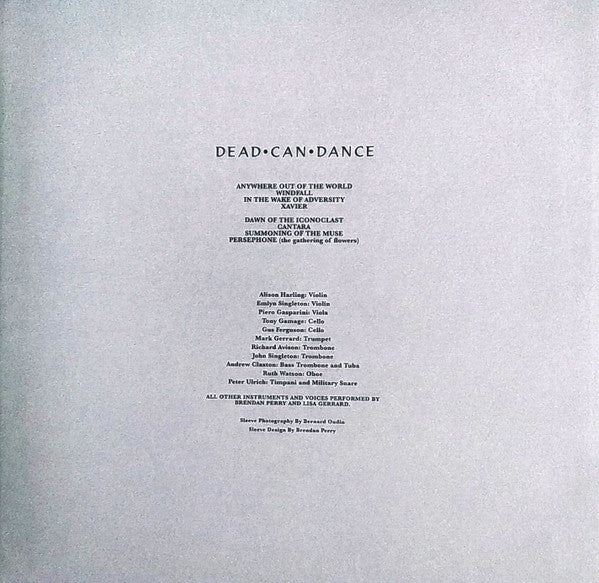 Dead Can Dance Within The Realm Of A Dying Sun 4AD LP, Album, RE, RM, RP Mint (M) Mint (M) Get Cheap Vinyl