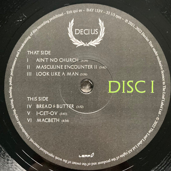 Decius Vol. I | Mint (M) Mint (M) Get Cheap Vinyl