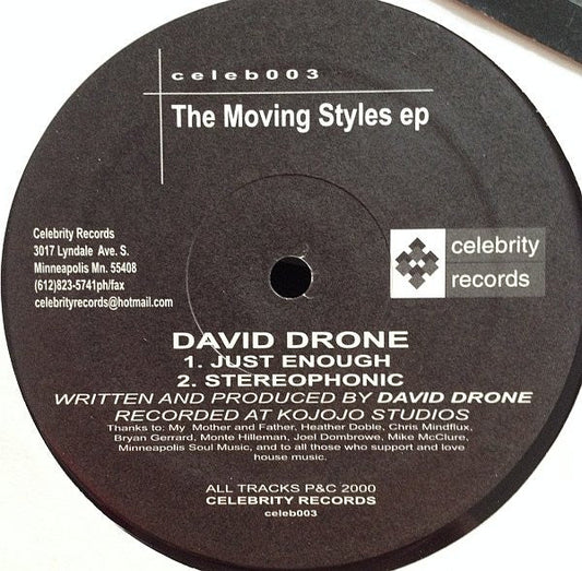 The Moving Styles EP | Excellent (EX) Generic Get Cheap Vinyl