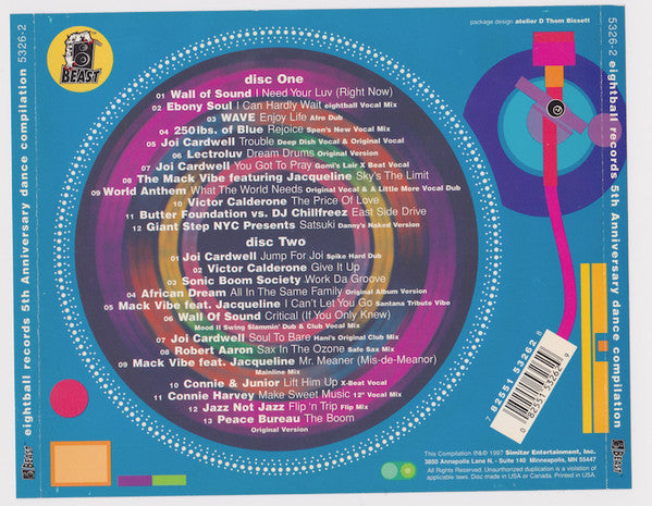 Eightball Records 5th Anniversary Dance Compilation | Near Mint (NM) Near Mint (NM) Get Cheap Vinyl