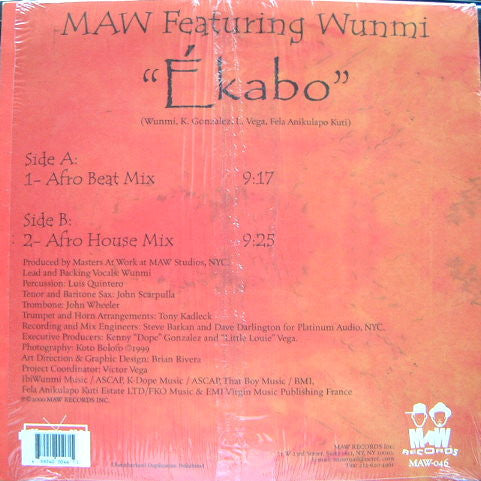 Ékabo (VINYL) | Near Mint (NM) Near Mint (NM) Get Cheap Vinyl