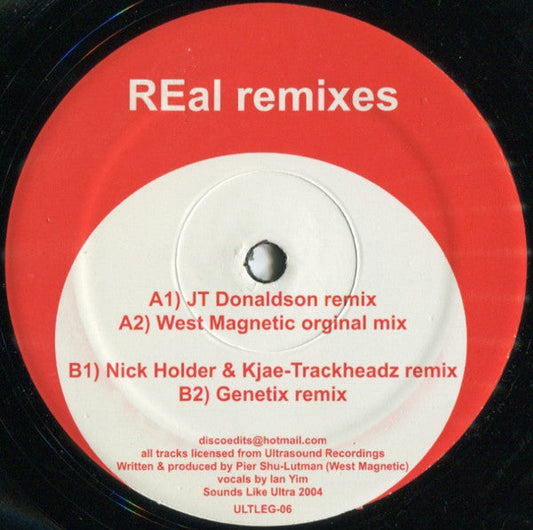 REal (Remixes) (VINYL) | Near Mint (NM) Generic Get Cheap Vinyl